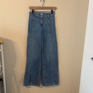 We The Free Libre High Rise Wide Leg Stretch Jeans